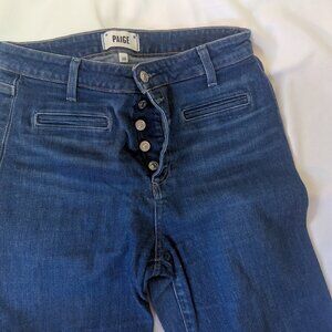 Paige Leenah Wide Leg Jeans